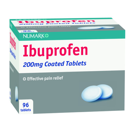 Numark Ibuprofen 200mg Tablets