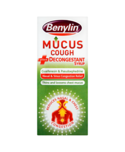 Benylin Mucus Cough Plus Decongestant Syrup 100ml