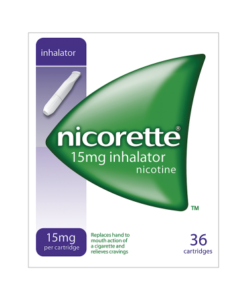 Nicorette 15mg Inhalator 36 Cartridges