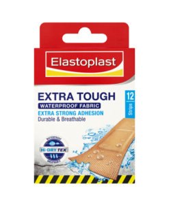 Elastoplast Extra Tough Waterproof Fabric Plasters 12 Strips