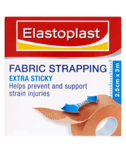 Elastoplast Extra Sticky Fabric Strapping 2.5cm x 3m