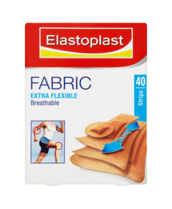 Elastoplast Extra Flexible Fabric Plasters 40 Strips