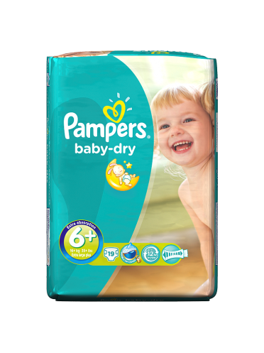 Baby Dry Size (Extra Large+) Carry Pack 19 Nappies • Pharmacy