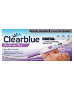 Clearblue Digital Ovulation Test with Dual Hormone Indicator kit, 20 tests