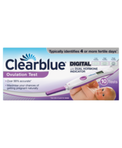 Clearblue Digital Ovulation Test with Dual Hormone Indicator kit, 10 tests