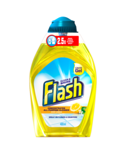 Flash Liquid Gel Crisp Lemons Concentrated All Purpose Cleaner 400ml