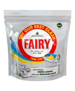 Fairy Platinum All in One Lemon Dishwasher Tablets 3 Pack
