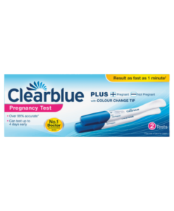 Clearblue Plus Pregnancy test kit, 2 tests