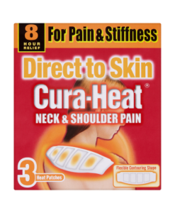 Cura-Heat Neck & Shoulder Pain 3 Heat Patches