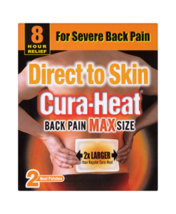 Cura-Heat Back Pain Max Size 2 Heat Patches