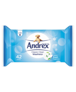 Andrex Washlets Pack 42 Wipes