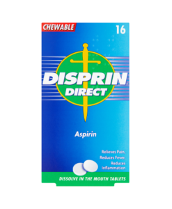 Disprin Direct Aspirin 16 Chewable Tablets