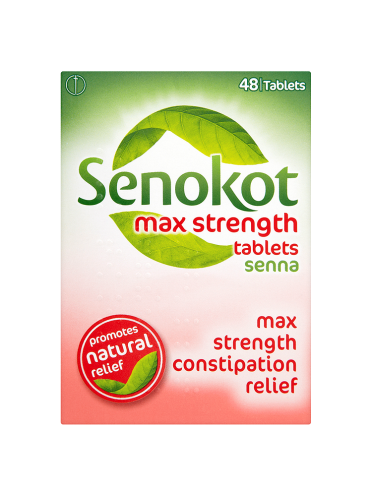 Senokot Max Strength Tablets Senna 48 Tablets