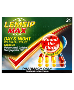 Lemsip Max Day & Night Cold & Flu Relief Capsules 24 Capsules