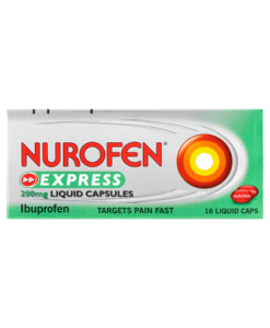 Nurofen Express 200mg Liquid Capsules 16 Liquid Caps