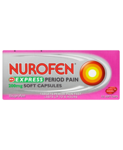 Nurofen Express Period Pain 200mg Soft Capsules 10 Soft Caps