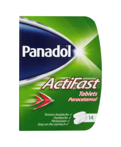 Panadol ActiFast Paracetamol 14 Tablets