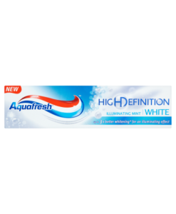 Aquafresh High Definition White Illuminating Mint Fluoride Toothpaste 75ml