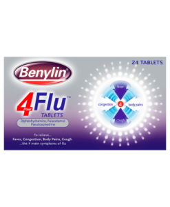 Benylin 4 Flu Tablets 24 Tablets
