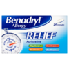 Benadryl Allergy Relief Acrivastine 24 Capsules