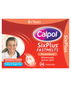 Calpol SixPlus Fastmelts Strawberry Flavour 6+ Years 24 Fastmelts