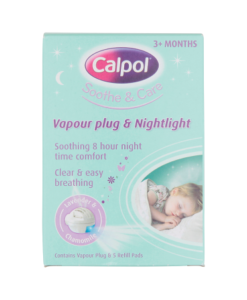 Calpol Soothe & Care Vapour Plug & Nightlight 3+ Months