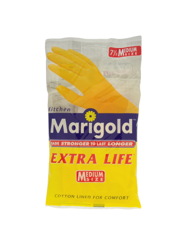 Marigold Kitchen Extra Life Gloves 7.5 Medium Size