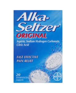 Alka-Seltzer Original 20 Effervescent Tablets