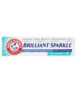 Arm & Hammer Brilliant Sparkle Baking Soda Minty Toothpaste Gel 125g