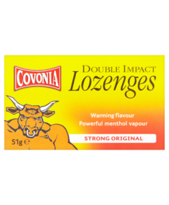 Covonia Double Impact Lozenges Strong Original 51g