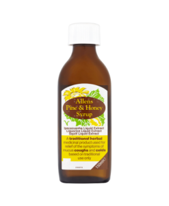 Allens Pine & Honey Syrup 150ml