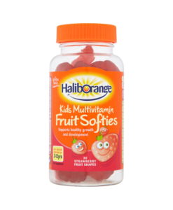 Seven Seas Haliborange Kids Multivitamin Fruit Softies 30 Strawberry Fruit Shapes