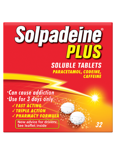 Solpadeine Plus Soluble Tablets 32 Tablets
