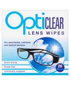 Opticlear Lens Wipes 26 Wipes