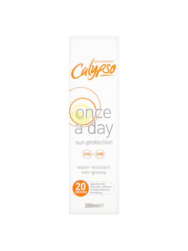 Calypso Once a Day Sun Protection 20 Medium 200ml