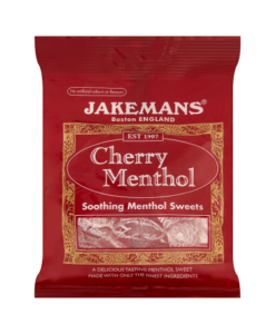Jakemans Cherry Menthol Soothing Menthol Sweets 100g
