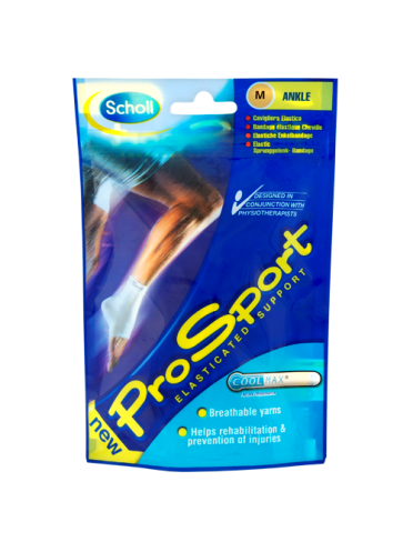 Scholl Pro Sport Elasticated Support Ankle Medium