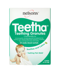 Nelsons Teetha Natural Teething Granules 24 Sachets