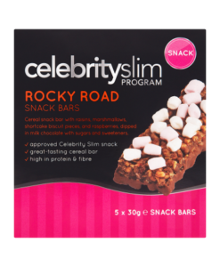 Celebrity Slim Program Rocky Road Snack Bars 5 x 30g