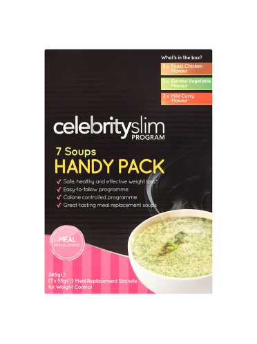 Celebrity Slim Program Soups Handy Pack 7 x 55g (385g)