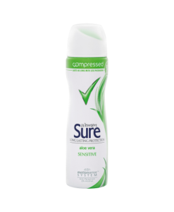Sure Women Aloe Vera Aerosol Anti-Perspirant Deodorant Compressed 75ml