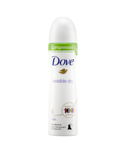 Dove Invisible Dry Aerosol Anti-Perspirant Deodorant Compressed 75ml